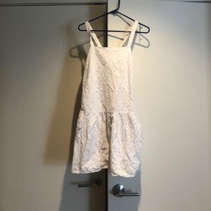 White cotton dress